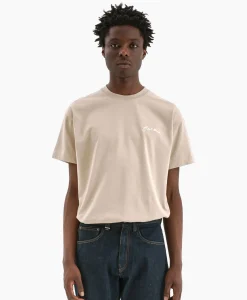 Flaneur T-Shirt Korte Mouw Signature Beige^Flâneur Hot