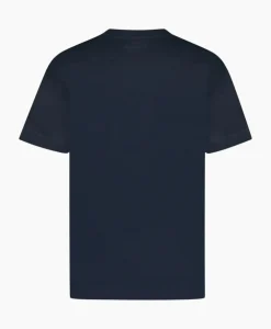 Flaneur T-Shirt Korte Mouw Signature Donker Blauw^Flâneur Outlet