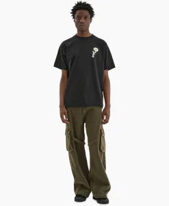 Flaneur T-Shirt Korte Mouw Tortuous Zwart^Flâneur New