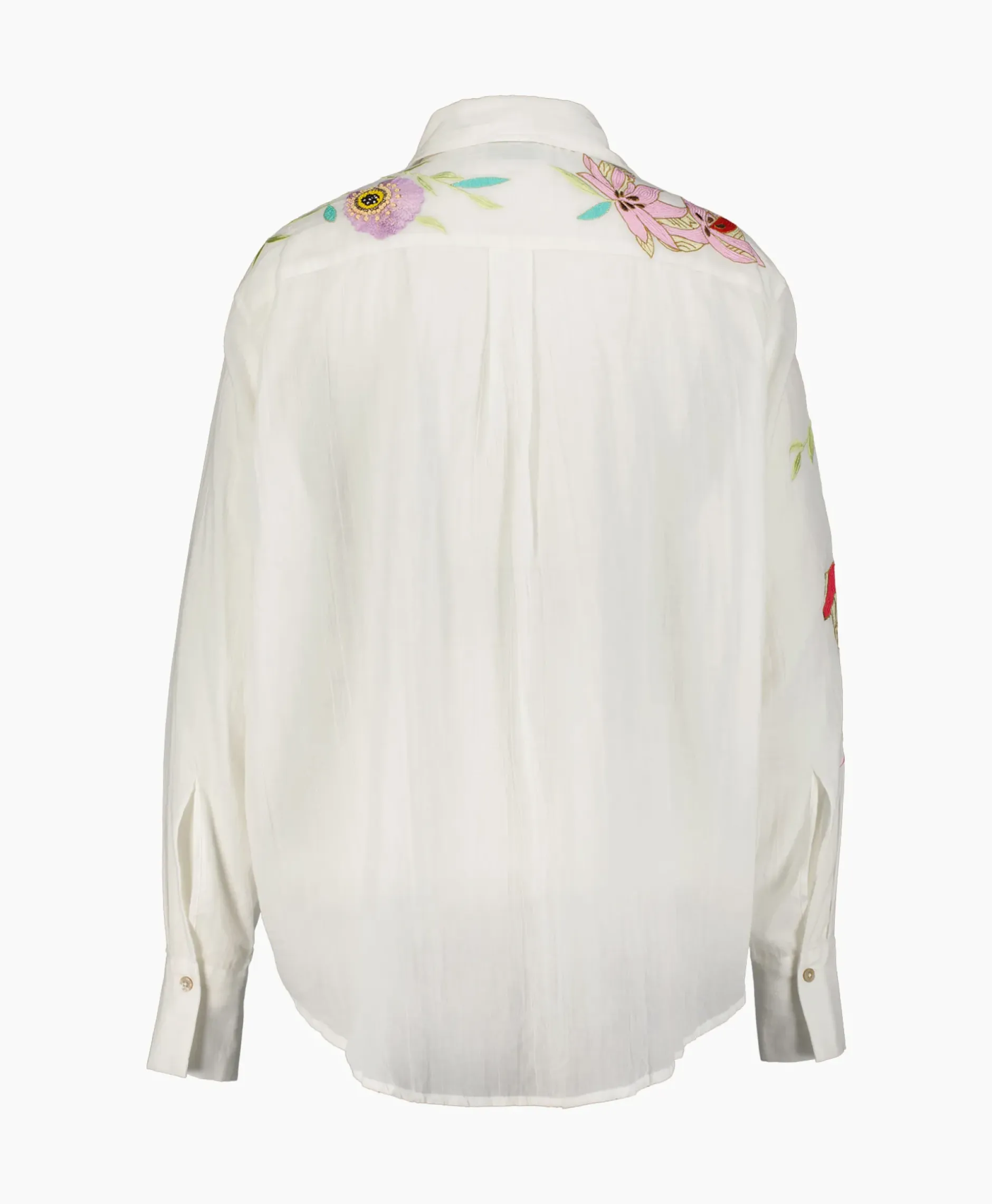 Blouse Heaven Embroidery Cotton Voile Wit^Forte_forte Discount