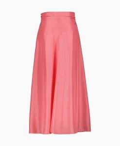 Midi Rok Habotai Silk Roze^Forte_forte Best