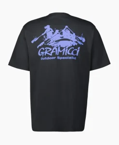 T-Shirt Korte Mouw Class 5 Tee Zwart^Gramicci New