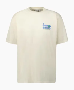 T-Shirt Korte Mouw Climb Stuff Beige^Gramicci Outlet