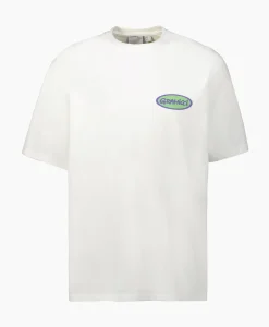 T-Shirt Korte Mouw Grammici Oval Wit^Gramicci Sale