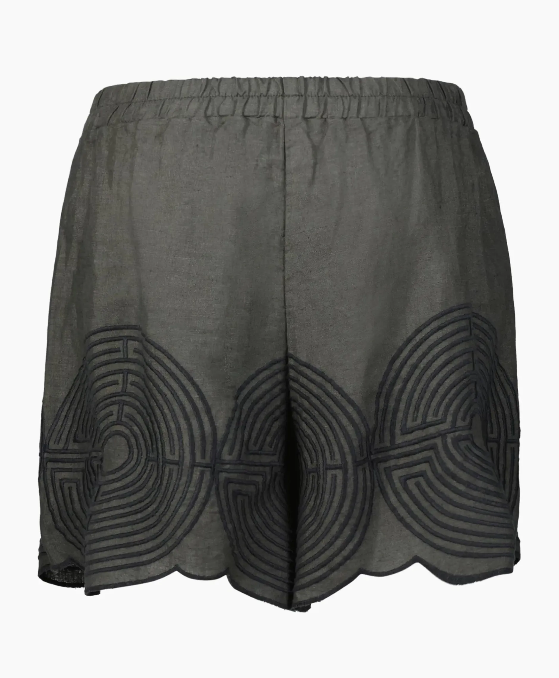 Korte Broek Labyrinth Khaki^Greek Archaic Kori Discount