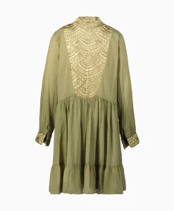Mini Jurk Short New All Over Cotton Goud^Greek Archaic Kori