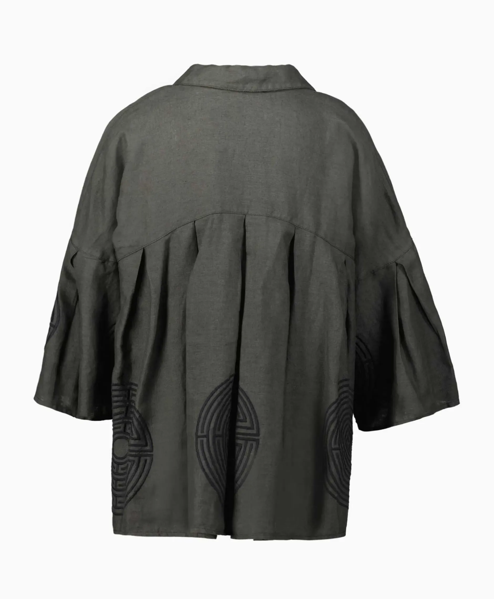 Top Labyrinth Pleates Buttons Khaki^Greek Archaic Kori Outlet
