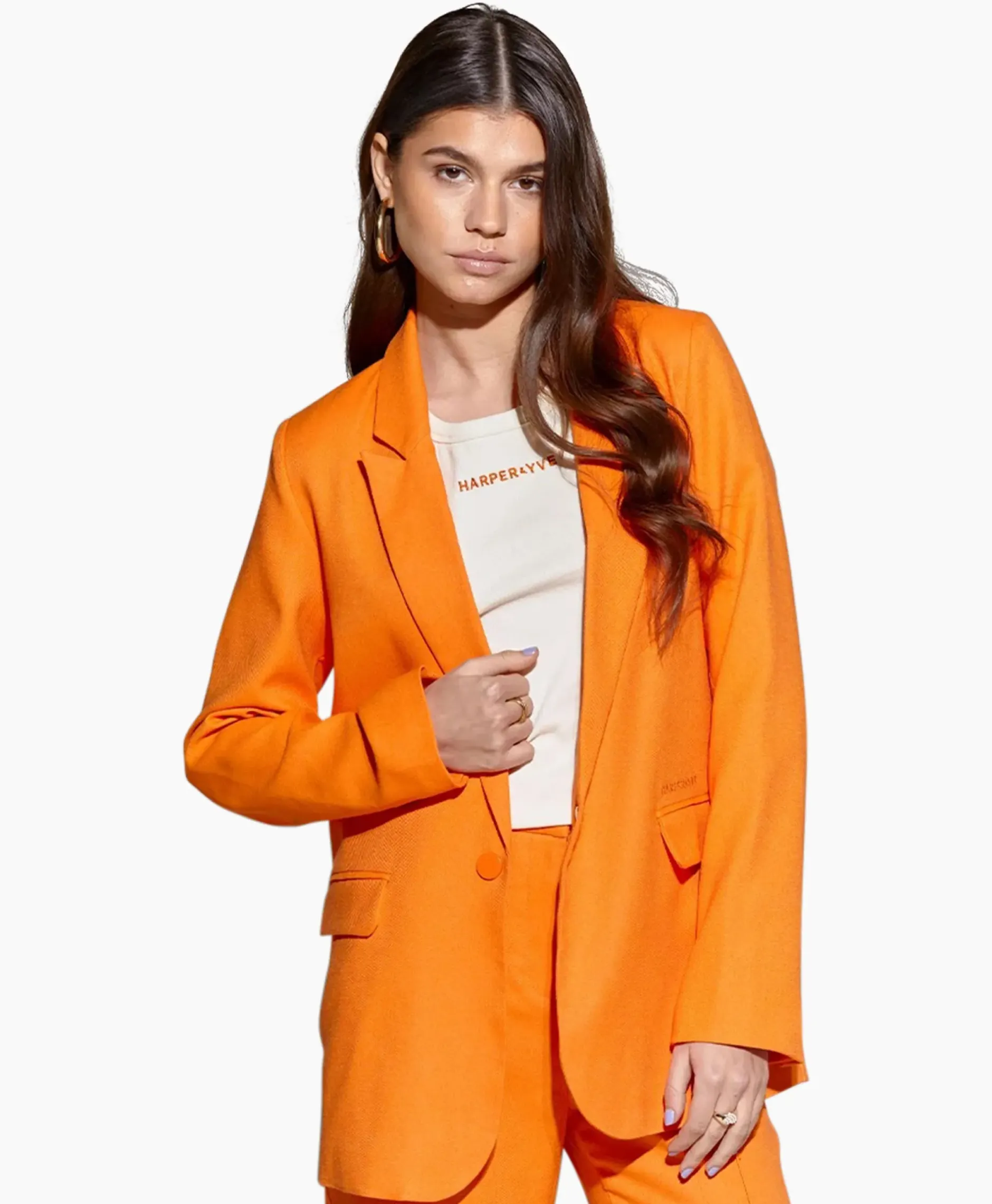 Harper & Yve Blazer Yagger-Bl Oranje^Harper & Yve Clearance