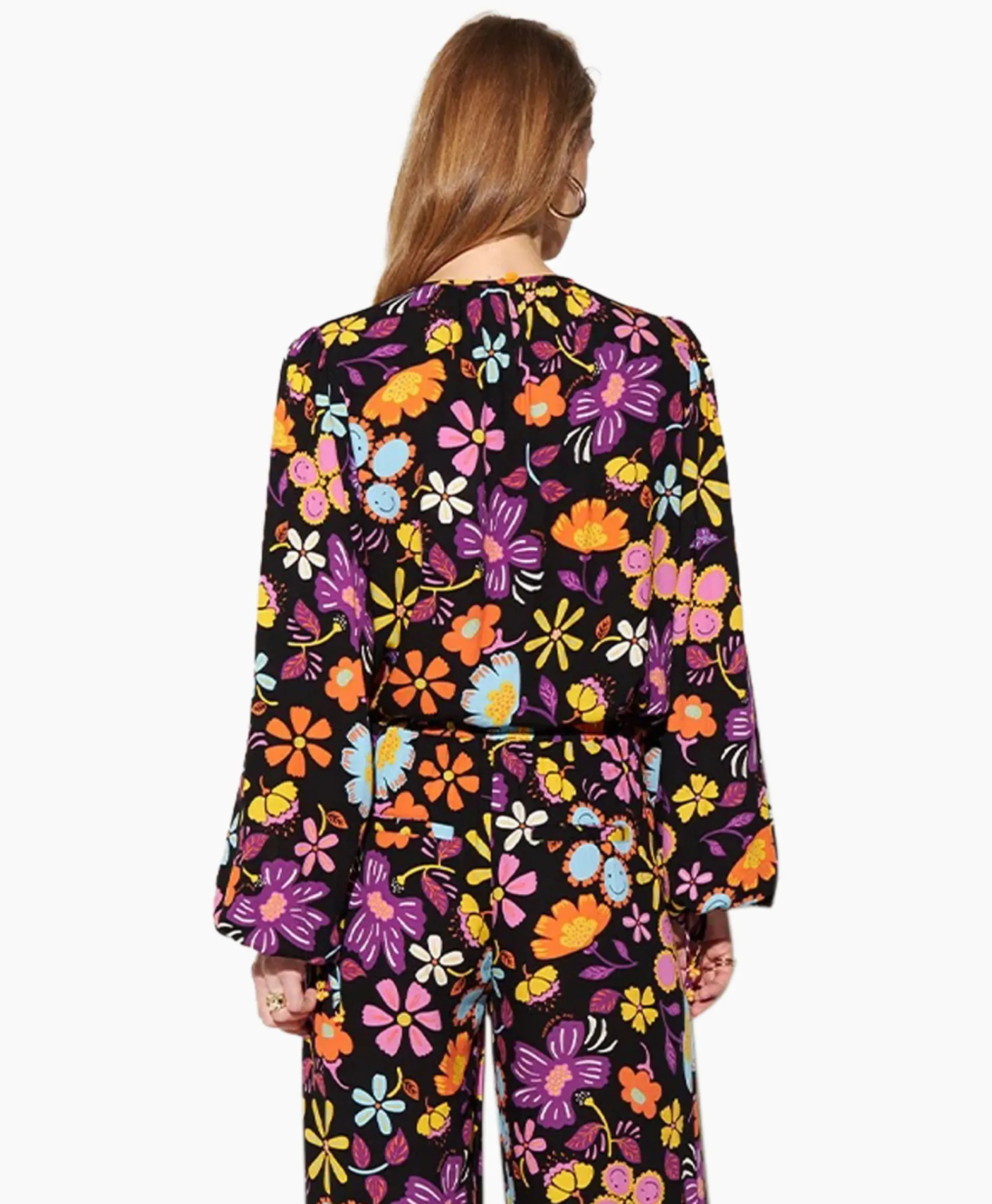 Harper & Yve Blouse Alexis-Ls Zwart^Harper & Yve Hot