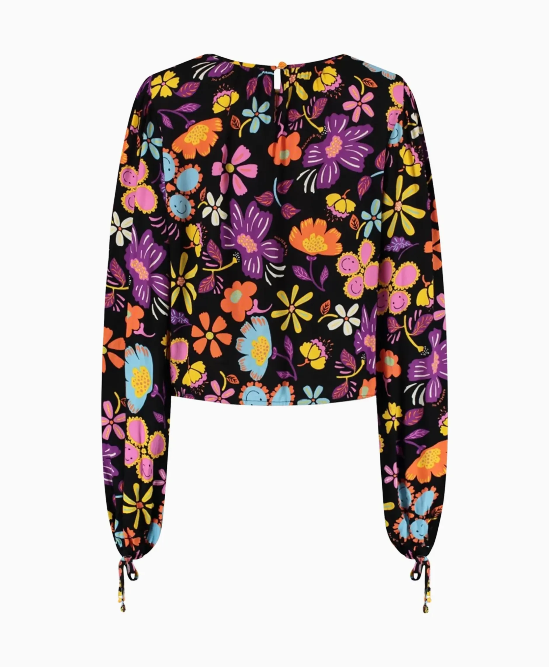 Harper & Yve Blouse Alexis-Ls Zwart^Harper & Yve Hot