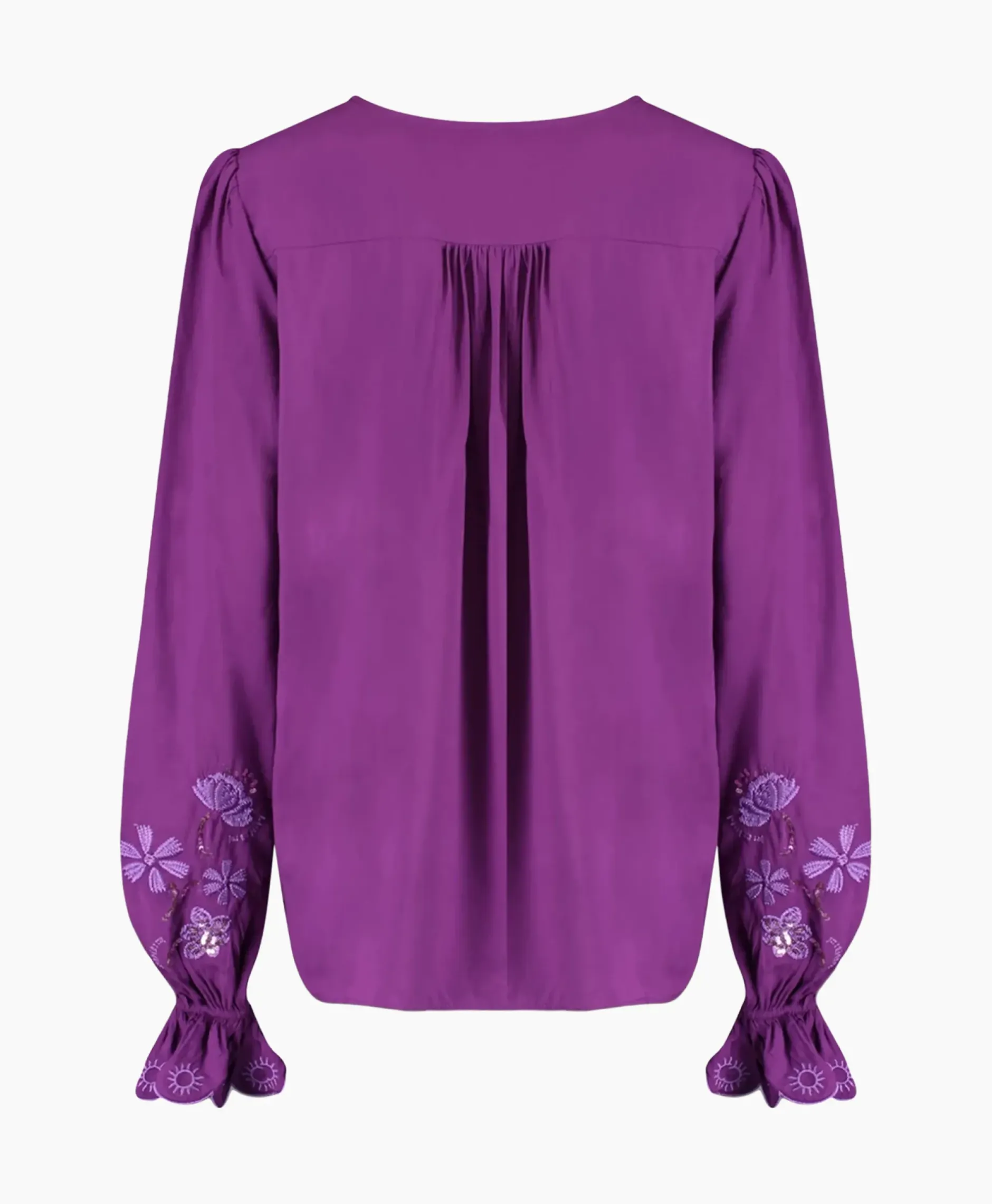 Harper & Yve Blouse Jamy-Ls Paars^Harper & Yve Clearance