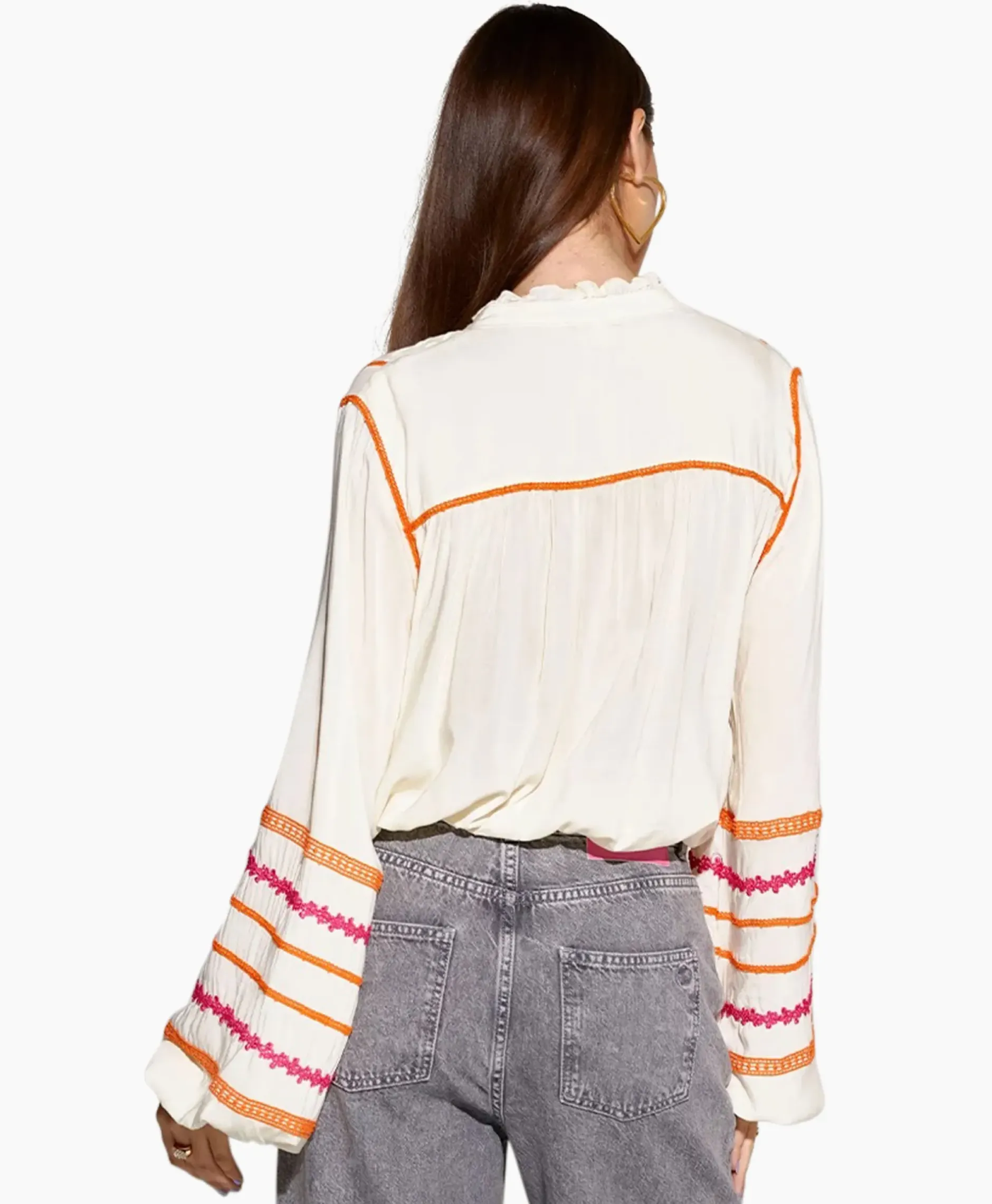 Harper & Yve Blouse Taylor-Ls Off White^Harper & Yve Best