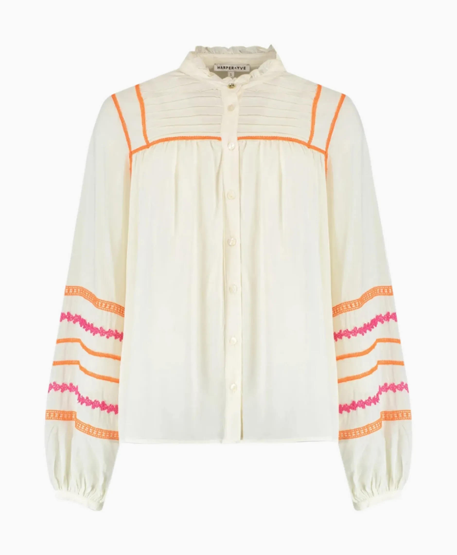Harper & Yve Blouse Taylor-Ls Off White^Harper & Yve Best