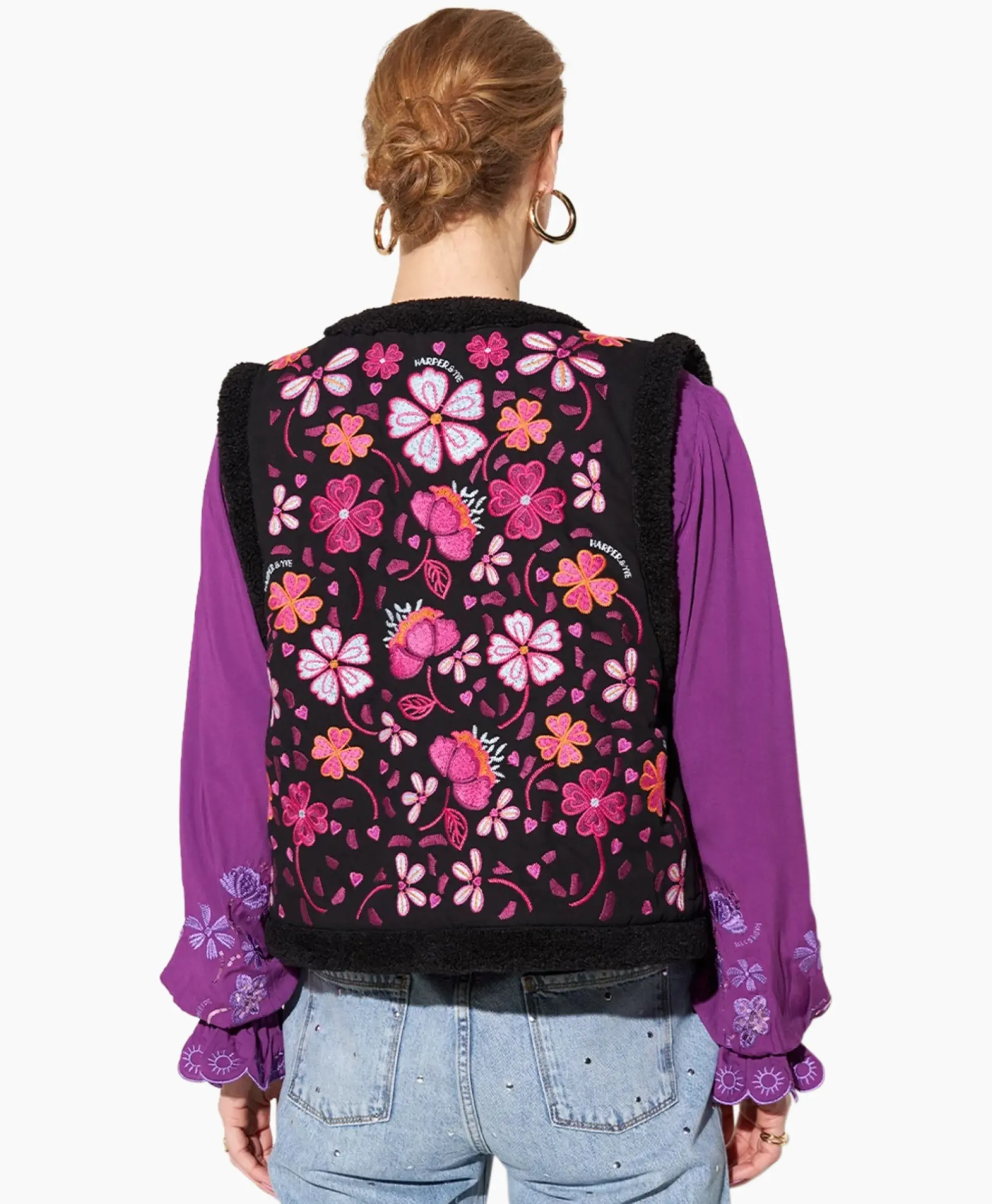 Harper & Yve Gilet River-Gi Zwart^Harper & Yve Best