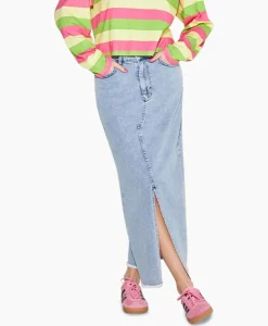 Harper & Yve Midi Rok Yve-Sk Licht Blauw^Harper & Yve Outlet
