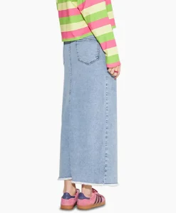 Harper & Yve Midi Rok Yve-Sk Licht Blauw^Harper & Yve Outlet