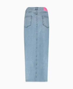 Harper & Yve Midi Rok Yve-Sk Licht Blauw^Harper & Yve Outlet