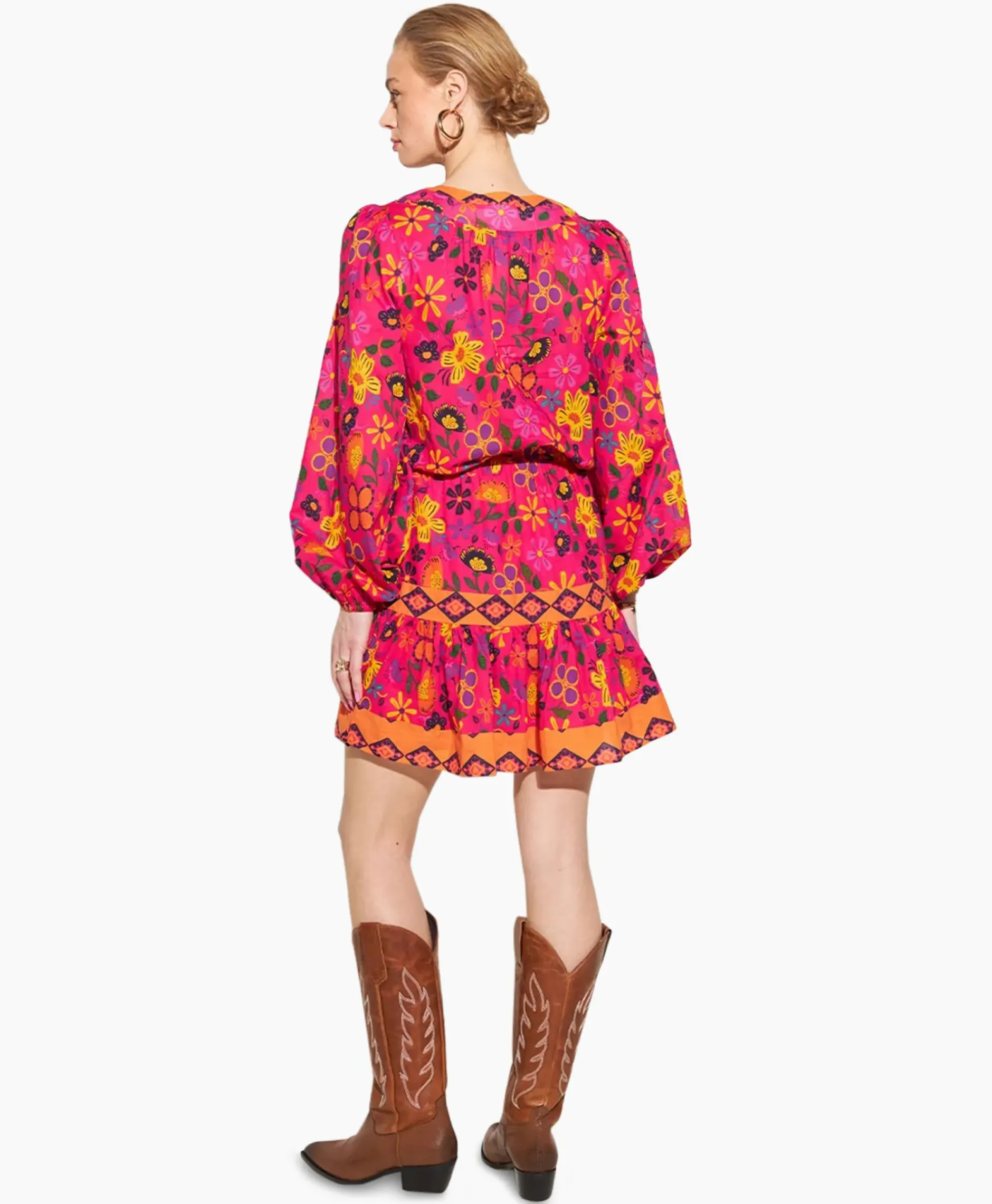 Harper & Yve Mini Jurk Max-Dr Roze^Harper & Yve Discount