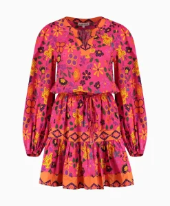 Harper & Yve Mini Jurk Max-Dr Roze^Harper & Yve Discount
