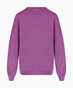 Harper & Yve Pullover Logo-Sw Paars^Harper & Yve Clearance