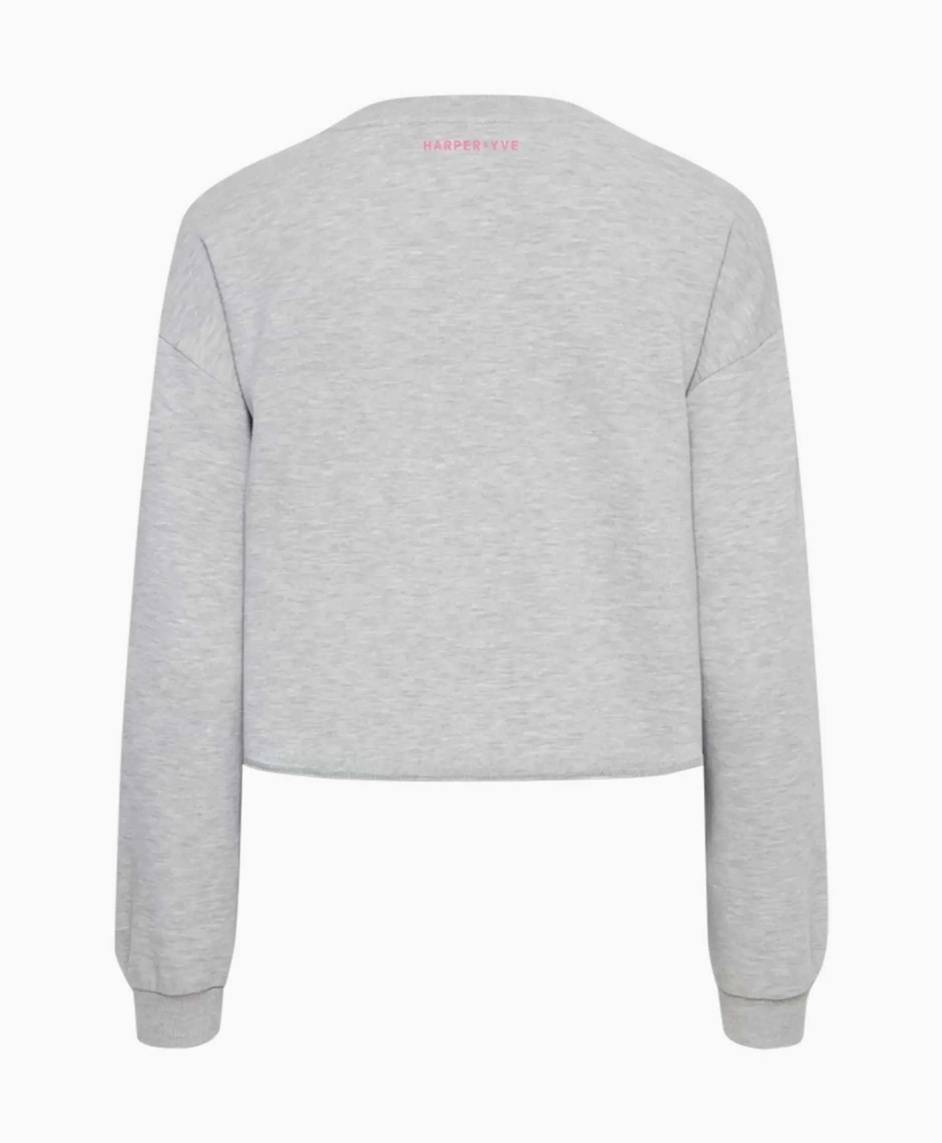 Harper & Yve Pullover Smiley-Sw Grijs^Harper & Yve Hot