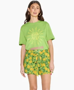 Harper & Yve T-Shirt Korte Mouw Followthesun-Ss Groen^Harper & Yve