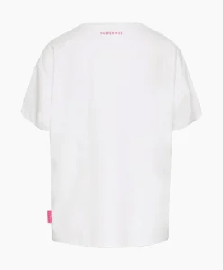 Harper & Yve T-Shirt Korte Mouw Smiley-Ss Off White^Harper & Yve Sale