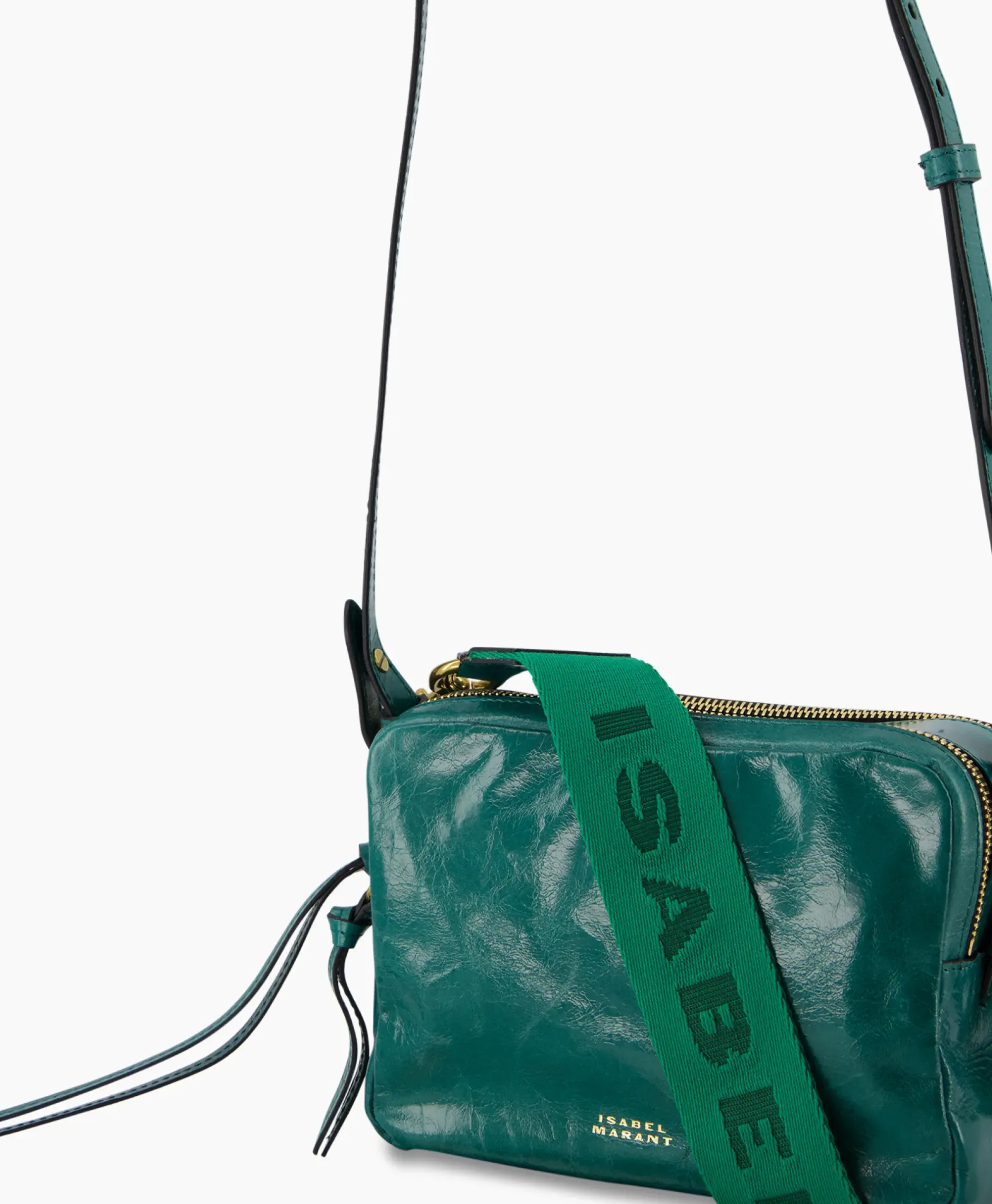 Crossbody Tas Wardy Camera-Gb Groen^Isabel Marant Clearance