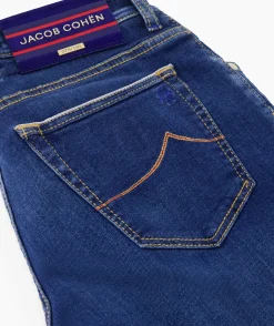 Jeans 5 Pkt Slim Fit Nick Ltd Blauw^Jacob Cohen Hot