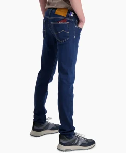 Jeans 5 Pkt Super Slim Fit Nick Midden Blauw^Jacob Cohen Best