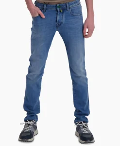 Jeans 5 Pkt Super Slim Fit Nick Donker Blauw^Jacob Cohen Sale