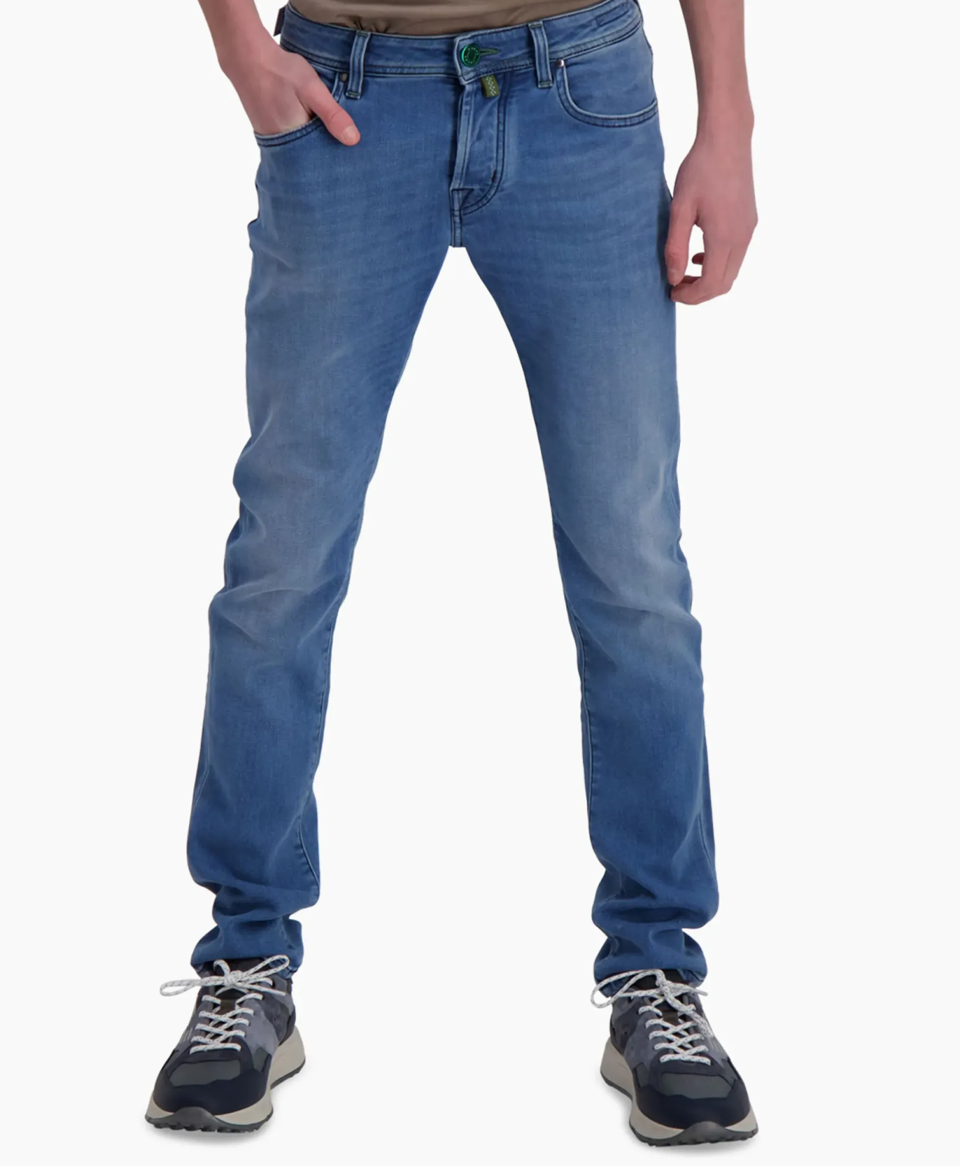 Jeans 5 Pkt Super Slim Fit Nick Donker Blauw^Jacob Cohen Sale