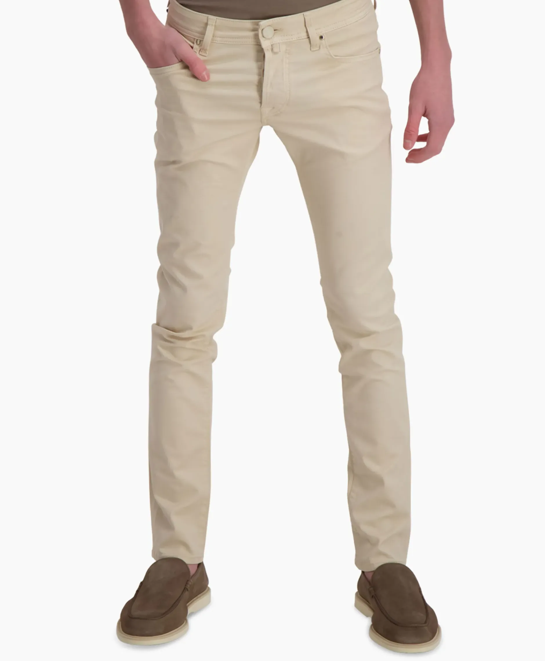Jeans 5 Pkt Super Slim Fit Nick Beige^Jacob Cohen Discount