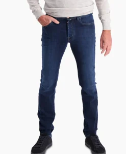 Jeans 5-Pocket Nick Slim Donker Blauw^Jacob Cohen