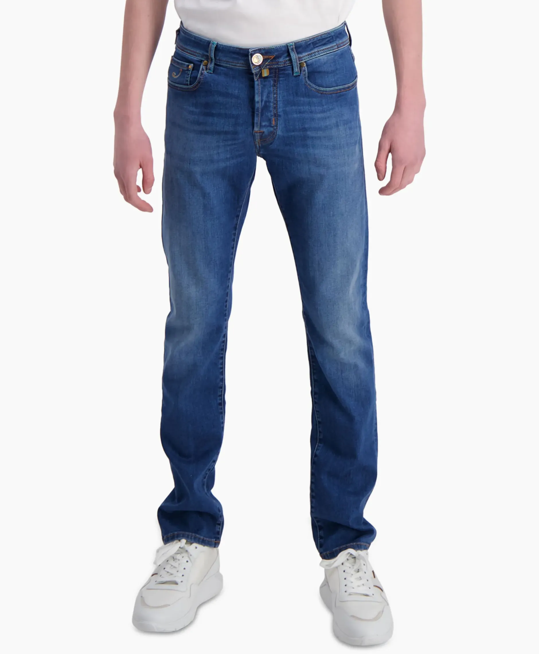 Jeans Slim Fit Bard Blauw^Jacob Cohen Best