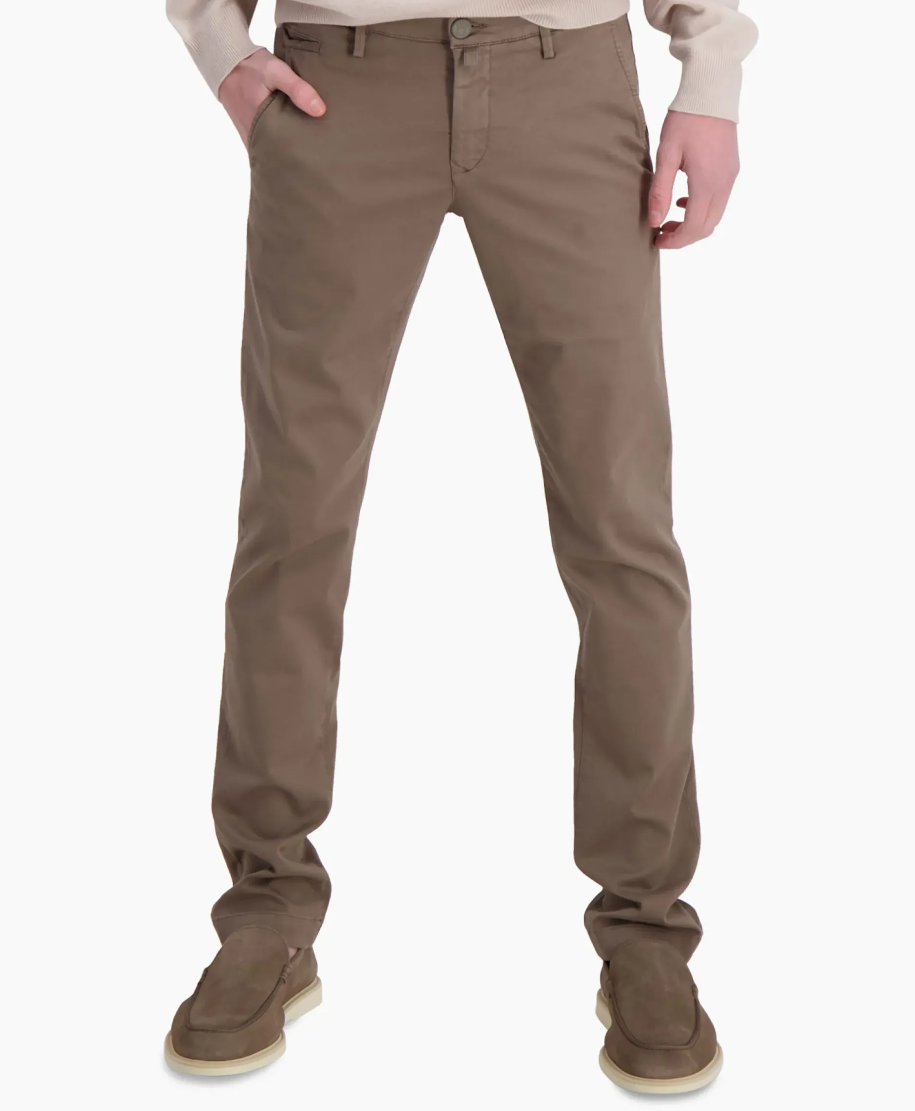 Pantalon Slim Fit Bobby Grijs^Jacob Cohen Sale