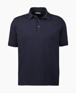 Polo M/C Dettagli Con Popeline Donker Blauw^Jacob Cohen