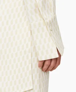 Blouse Bold Alcove Print Ecru^Joseph