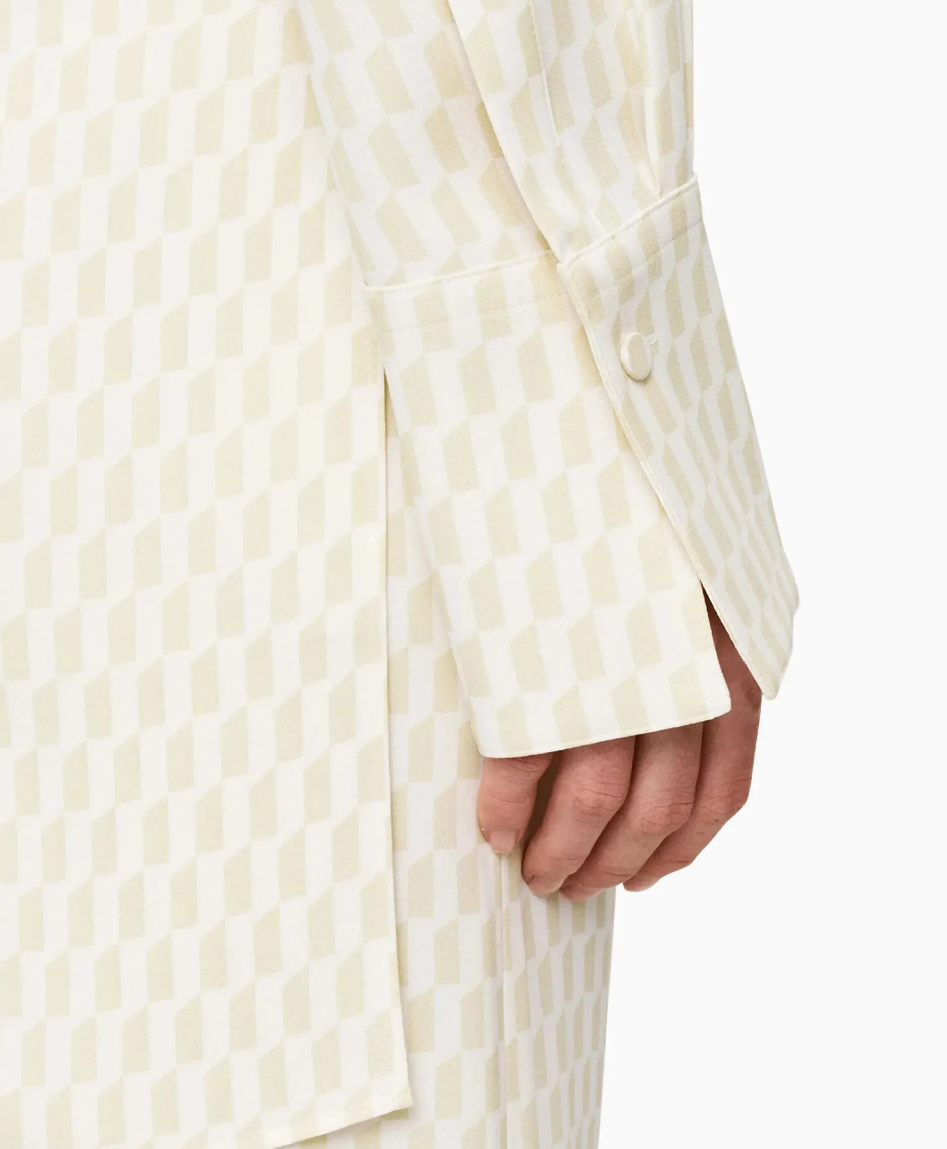 Blouse Bold Alcove Print Ecru^Joseph