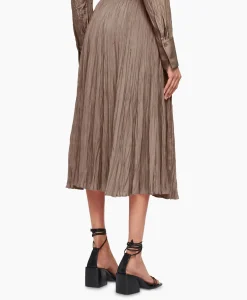 Midi Rok Sully Habotai Bruin^Joseph Hot