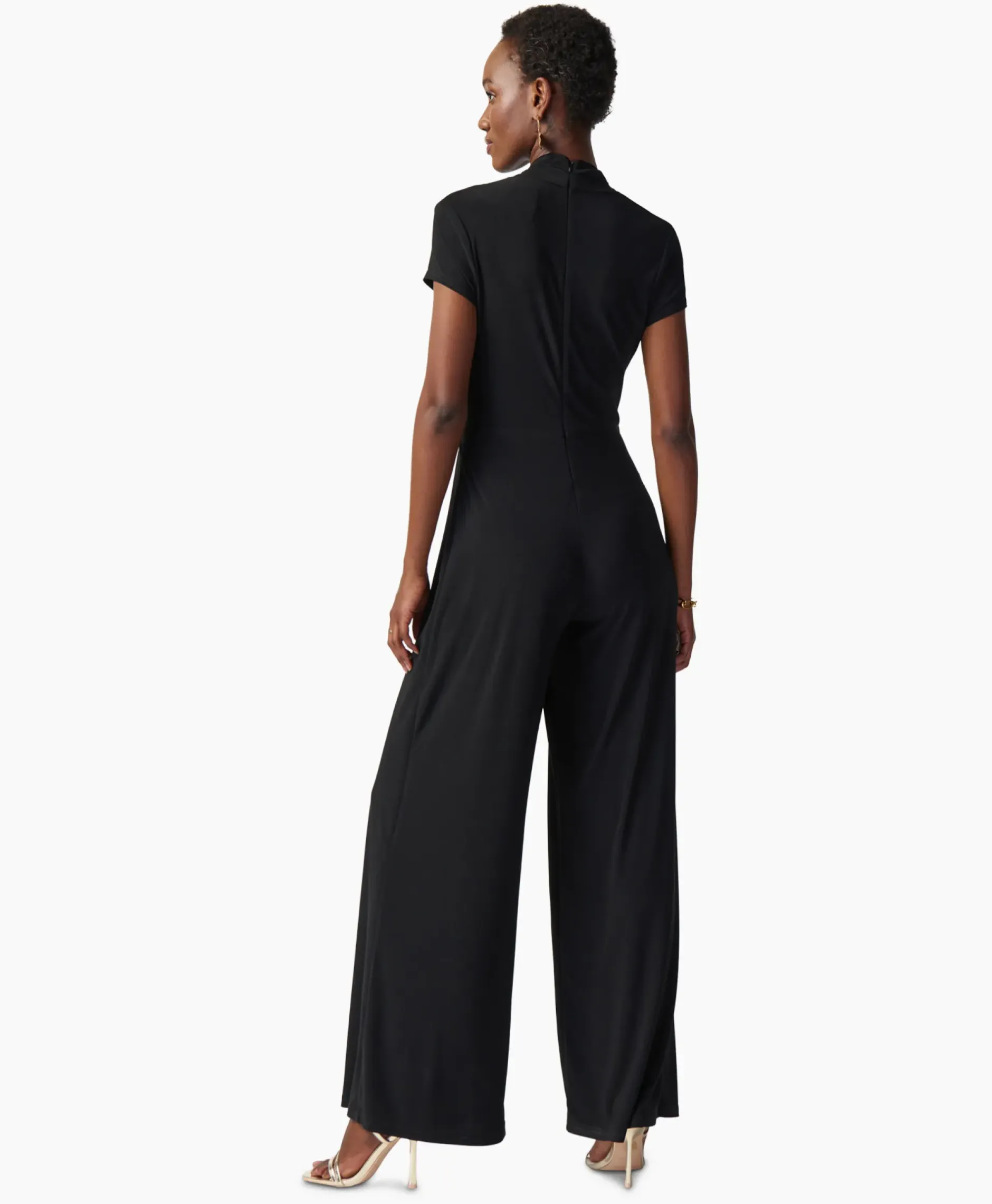 Jumpsuit Korte Mouwen Zwart^Joseph Ribkoff Clearance