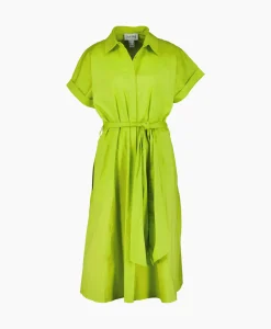 Midi Jurk Groen^Joseph Ribkoff New