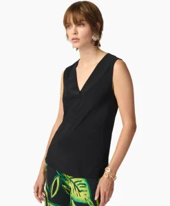 Top Korte Mouwen Zwart^Joseph Ribkoff Discount
