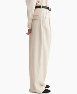 Pantalon Wide Leg Pleated Chino Zand^Les Coyotes De Paris Outlet