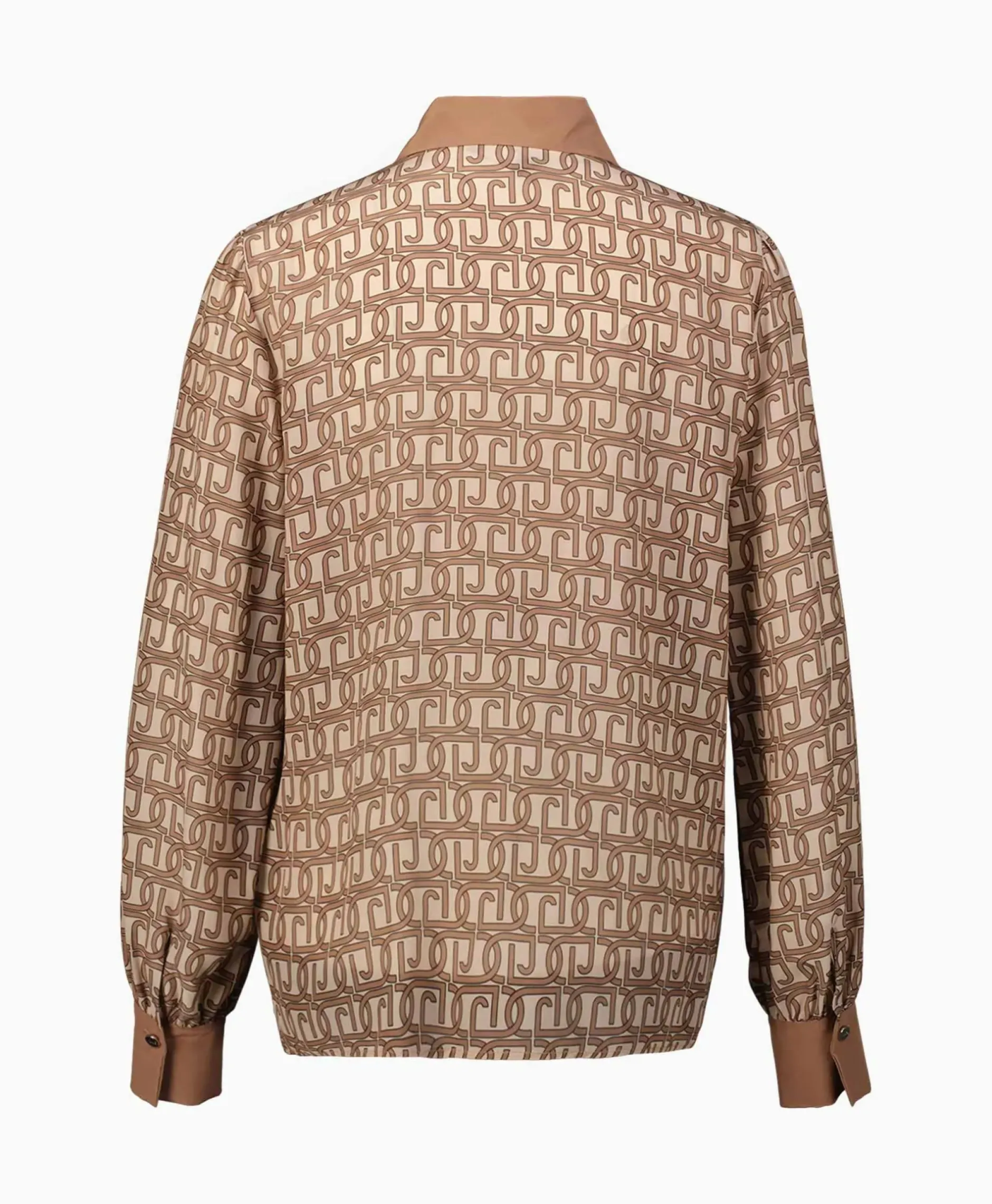 Blouse Camica Monogram Zand^Liu Jo New