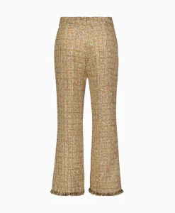 Flared Broek Pant. Sfrangiato Beige^Liu Jo