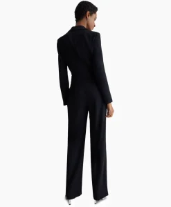 Jumpsuit Tuta Cut-Out C/Pizzo Zwart^Liu Jo Online