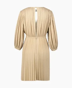 Midi Jurk Abito C/Intarsio Goud^Liu Jo New