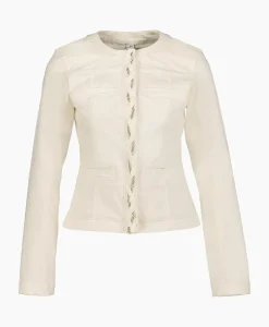 Spijkerjas Kate Braid Wit^Liu Jo Best