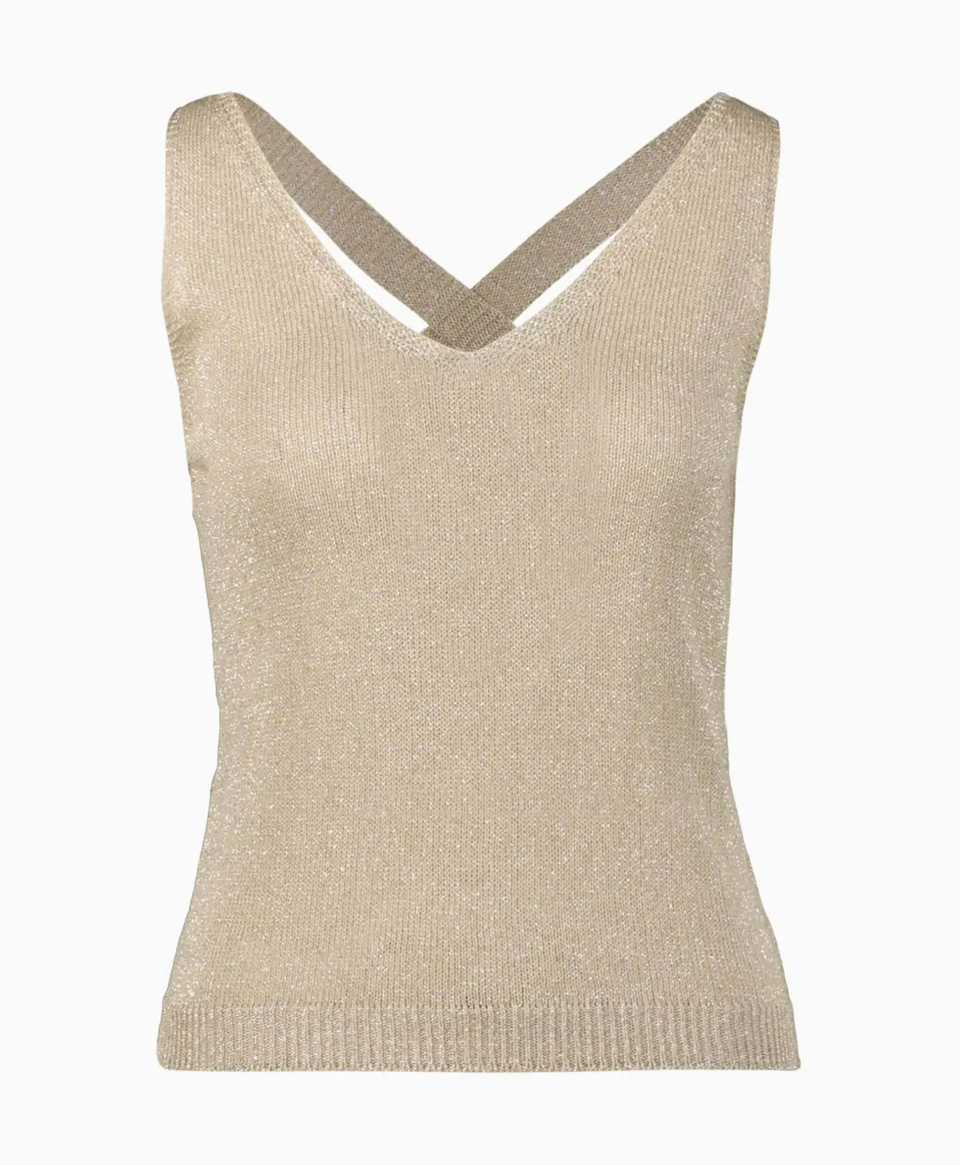 Top Maglia Chiusa S/M Canotta Lux Goud^Liu Jo